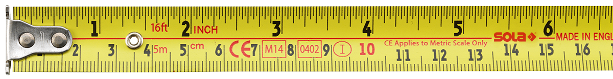 Meter - SOLA PRO-TM 5m/19mm - I. trieda presnosti