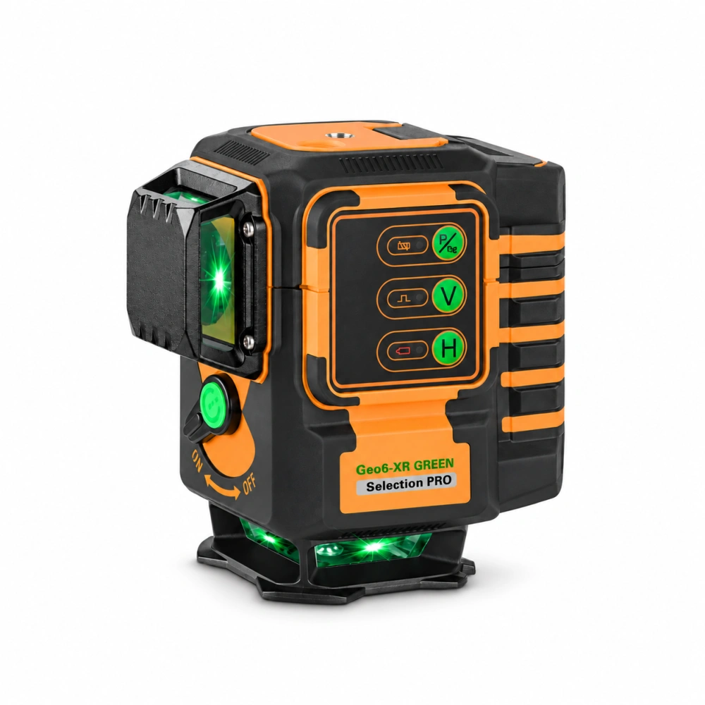 Zelený krížový laser GeoFennel Geo6-XR