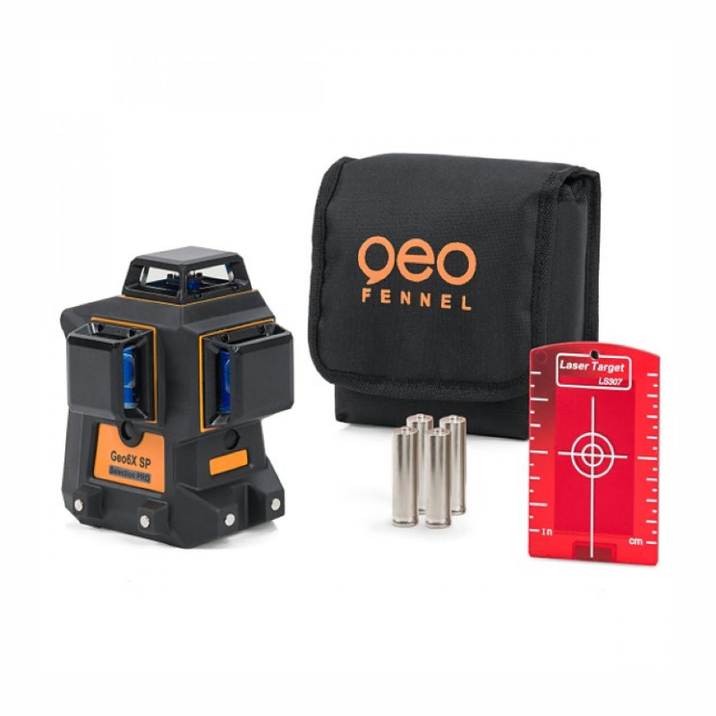 Červený krížový laser GeoFennel Geo6X - 3x360°