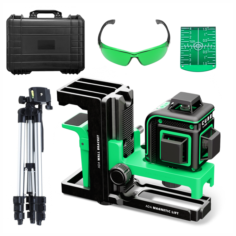Krížový laser ADA Cube 3-360 Ultimate Green