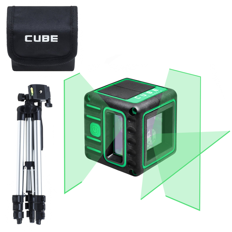 Krížový laser ADA Cube 3D Green Professional