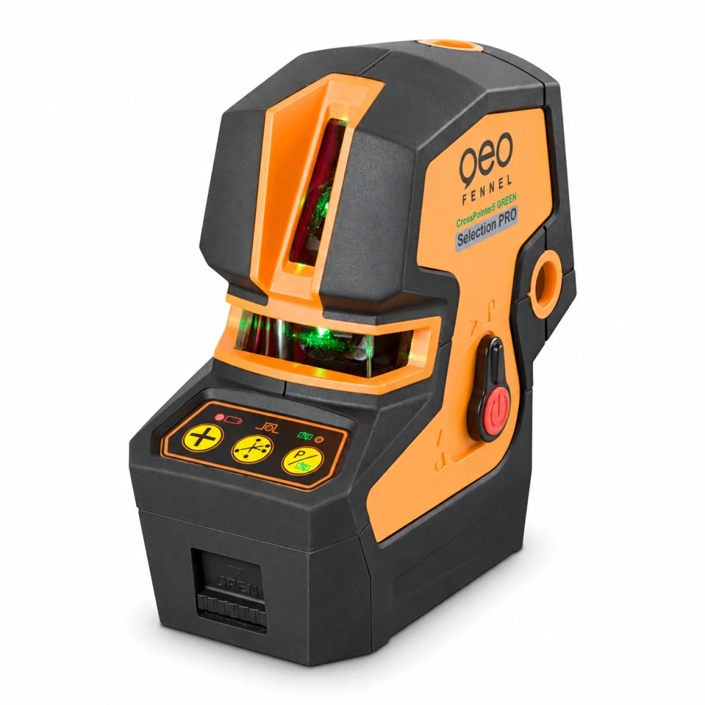 Červený krížový laser Geofennel Geo6X - 3x360° so statívom