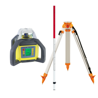Rotačný sklonový laser FKD FRE-203XTG + statív + flexi lata