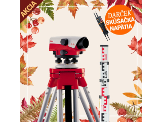 NIVELAČNÁ SADA LEICA NA730 PLUS + DARČEK - 25% ZĽAVA!