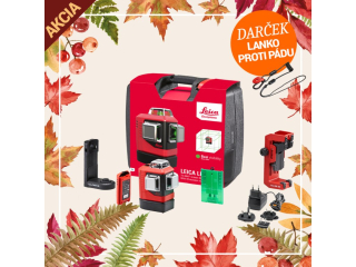 KRÍŽOVÝ LASER ZELENÝ LEICA LINO L6G PROFESSIONAL SET - 3X360 + DARČEK - 22% ZĽAVA!