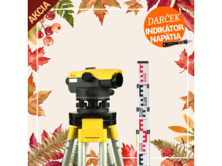 NIVELAČNÁ SADA LEICA NA320 + DARČEK - 25% ZĽAVA! 