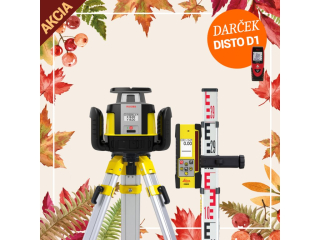 LEICA RUGBY CLH 400 ROTAČNÝ LASER SET + DARČEK - 23% ZĽAVA!