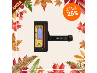 PRIJÍMAČ PREXISO PLR300RG DIGITAL PRE ČERVENÝ A ZELENÝ LASEROVÝ LÚČ - 25% AKCIA!
