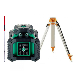 Rotačný laser ADA ROTARY 500 HV-G - zelený lúč SET 1
