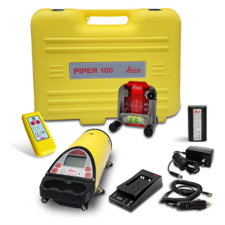 Potrubný laser Leica Piper 100 - zostava