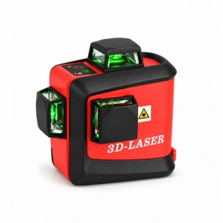 Zelený krížový laser FKD MW-93T 3 x 360